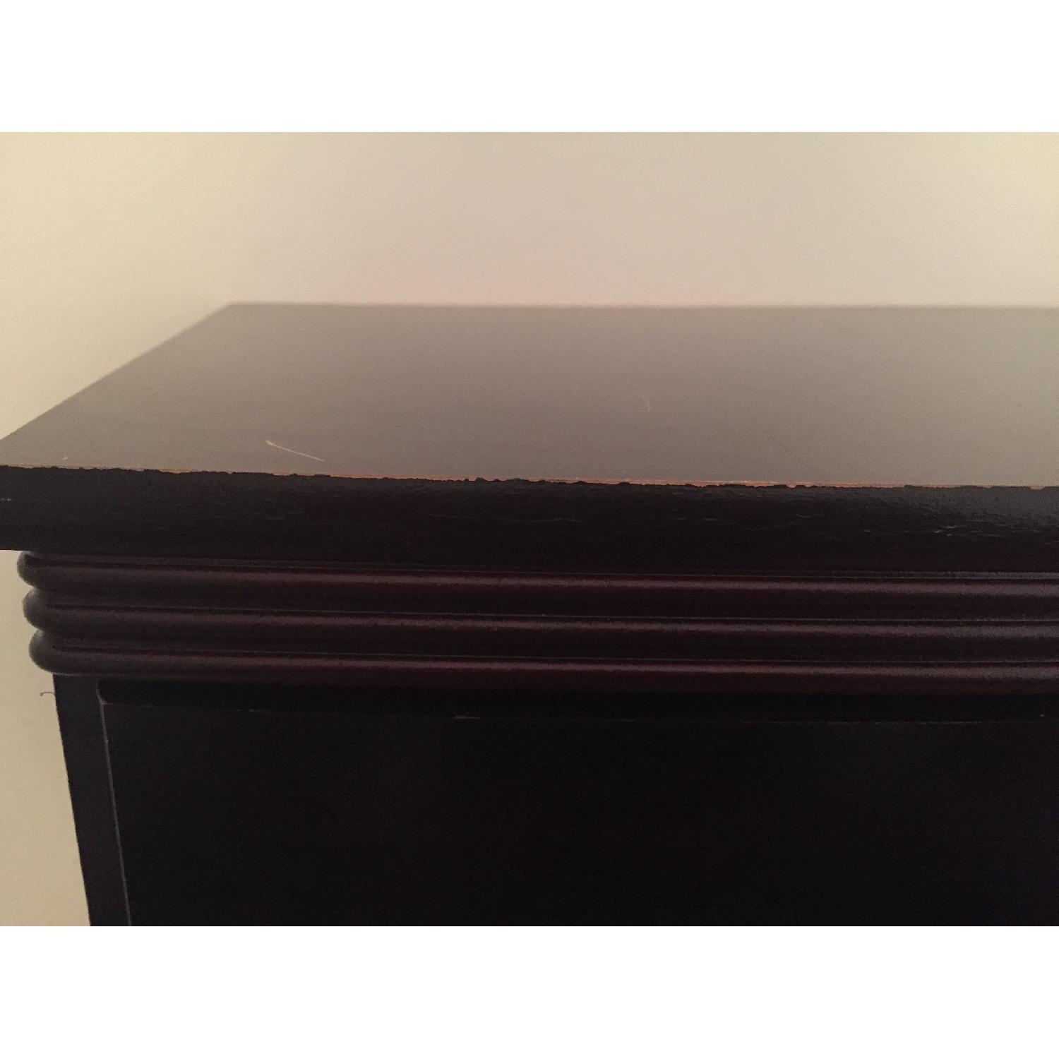 House of Norway 5 Drawer Dark Brown Dresser w/ Brushed Nickel Hardware - image-7