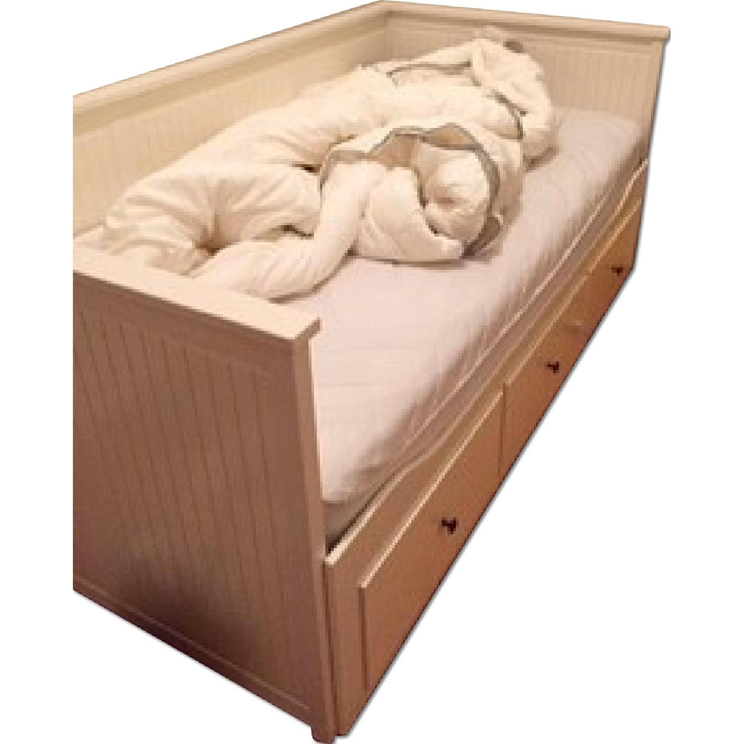 Ikea Daybed with 3 Drawers AptDeco
