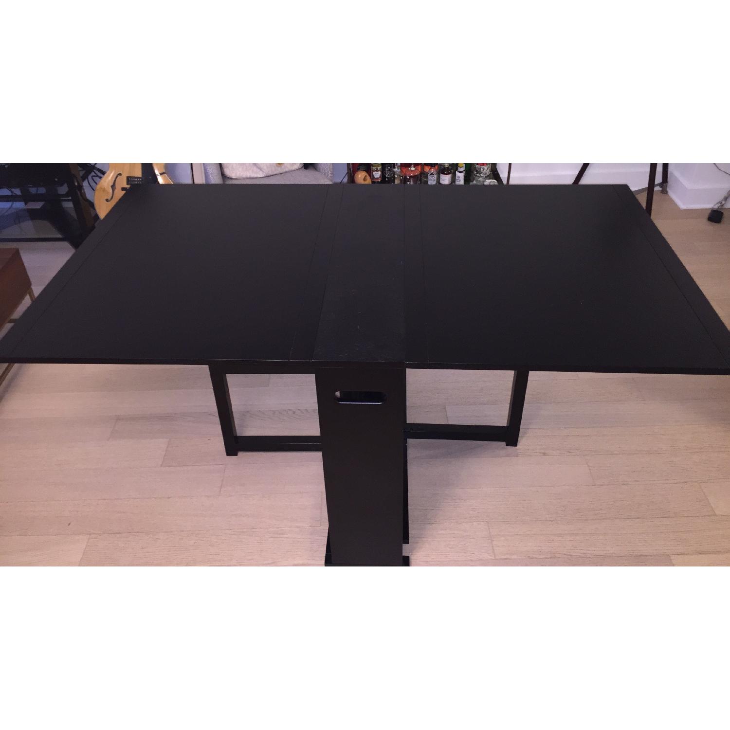Crate & Barrel Gateleg Table AptDeco