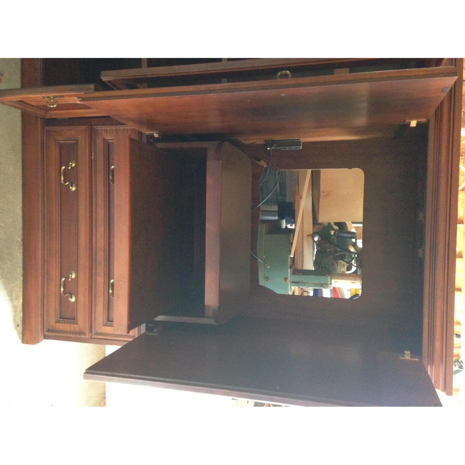 Solid wood Entertainment Center - image-7