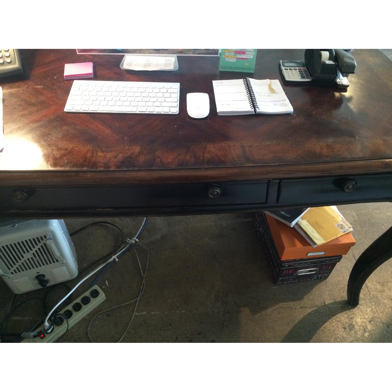 Dark Wood Desk - image-1