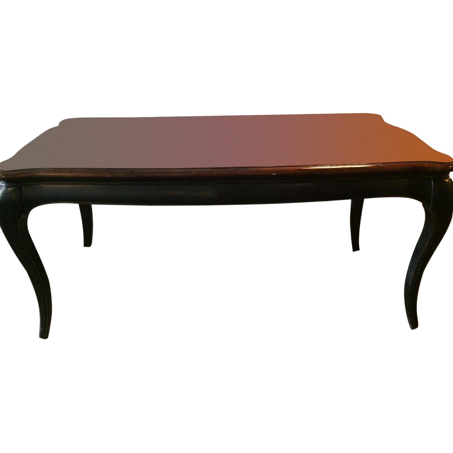 Dark Wood Desk - image-0