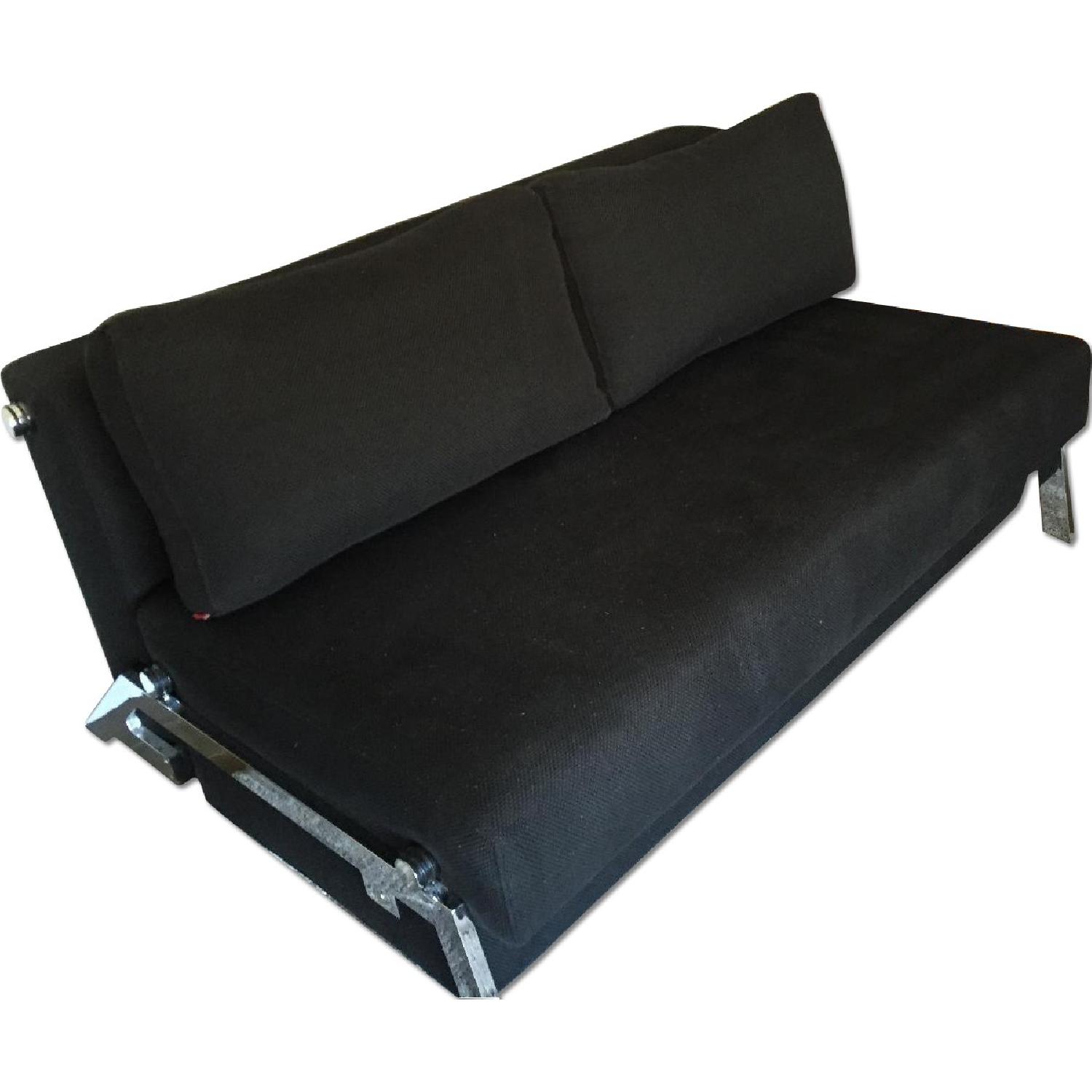 Innovation Living Cubed Black Full Sofa Bed AptDeco