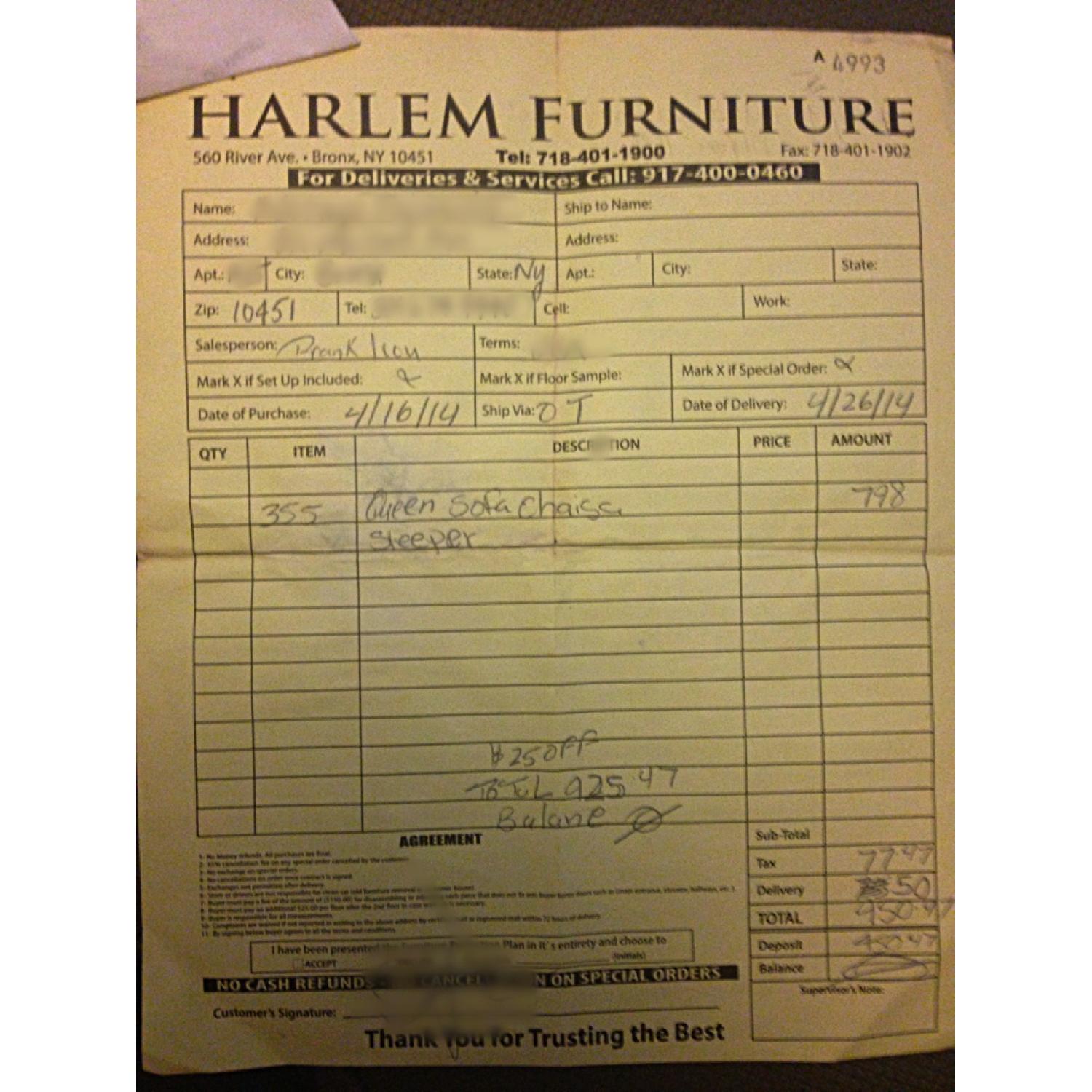 Harlem Furniture Sleeper Sofa AptDeco