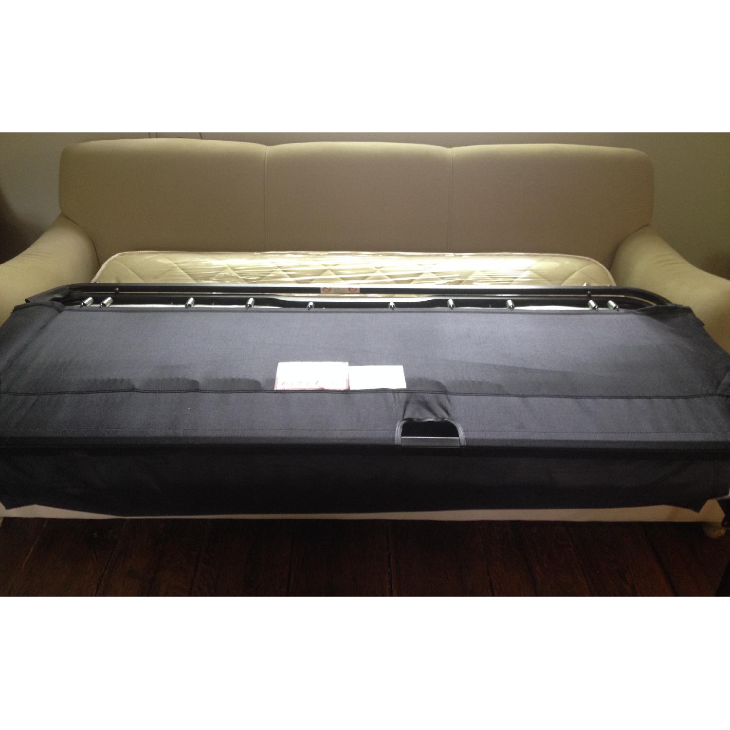 Restoration Hardware English Roll Arm Sleeper Sofa - image-6