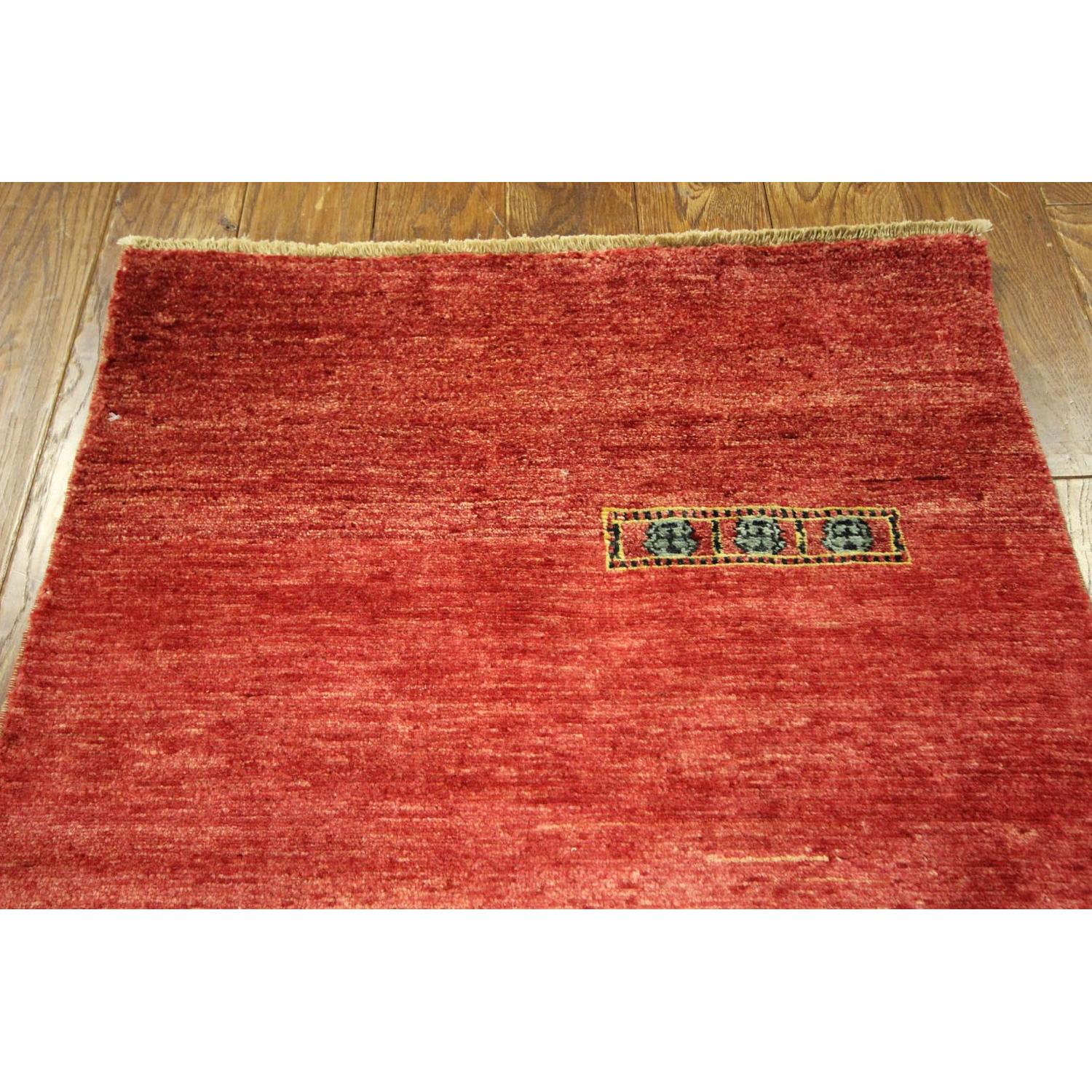 Lori Buft Persian Gabbeh Runner Oriental Hand Knotted Wool Area Rug H7988 - image-8