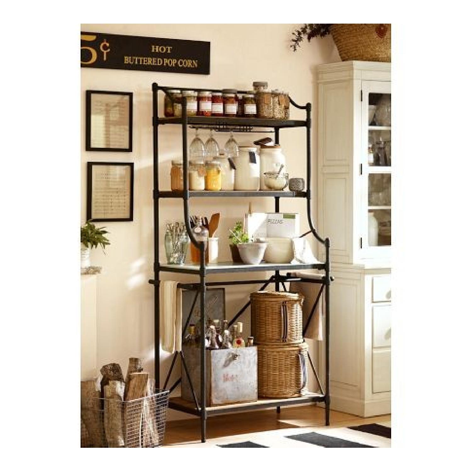 Pottery Barn Hamilton Baker's Rack - image-1