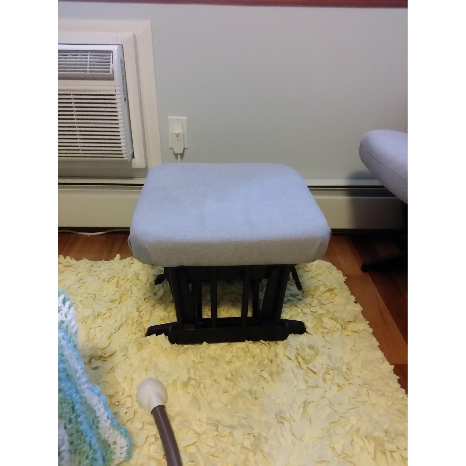 Dutailier Reclining Sleigh Glider and Ottoman Set - image-6