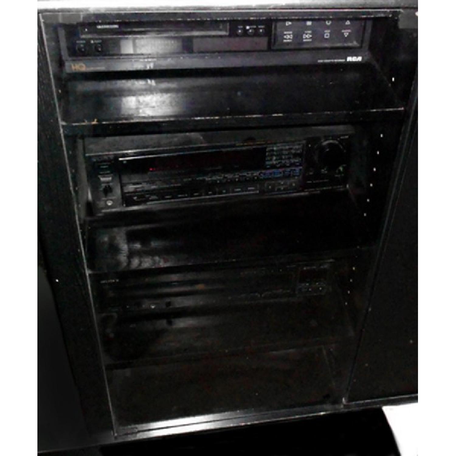 Glass Door Entertainment Center - image-3