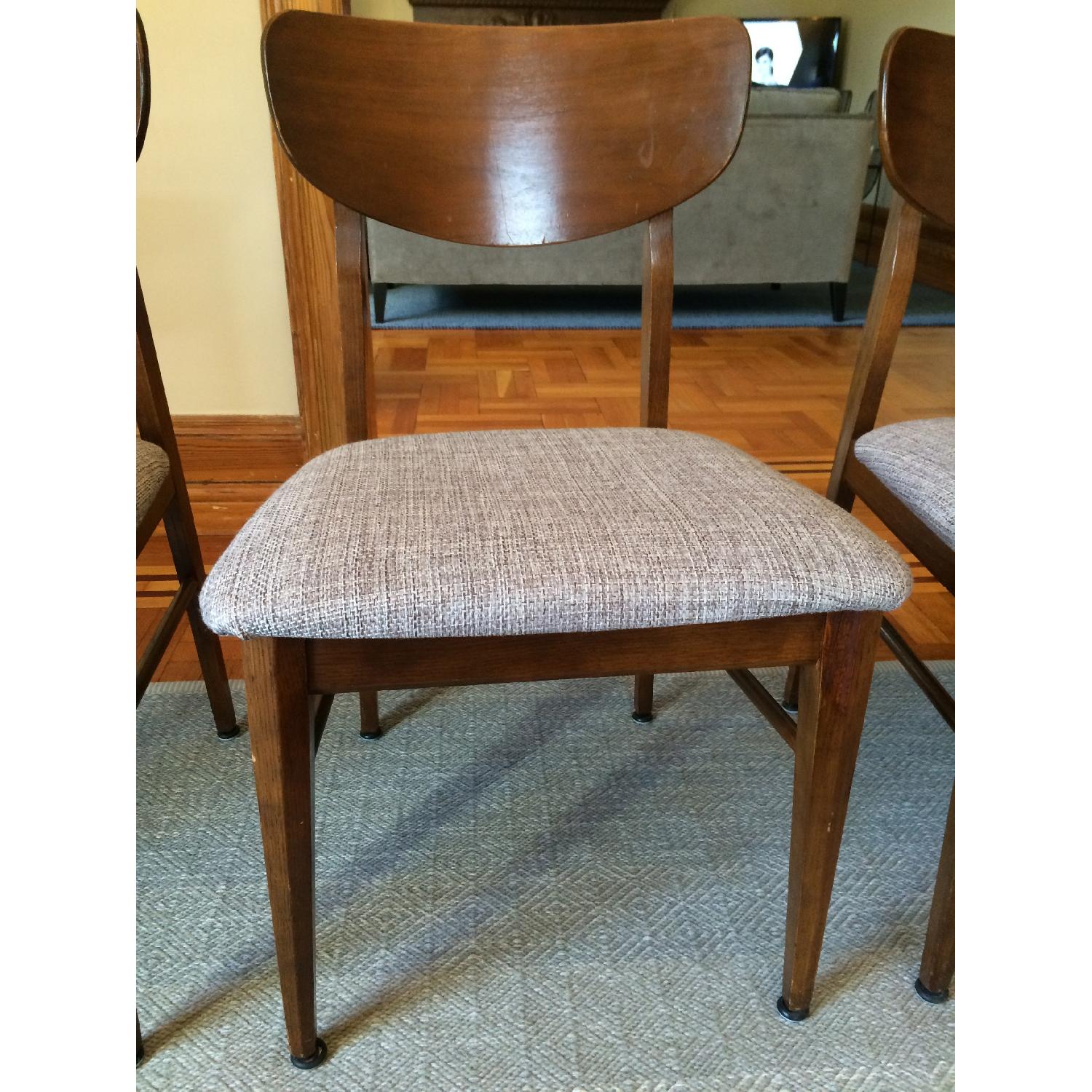 Keller Vintage MidCentury Dining Chairs Set of 4 AptDeco