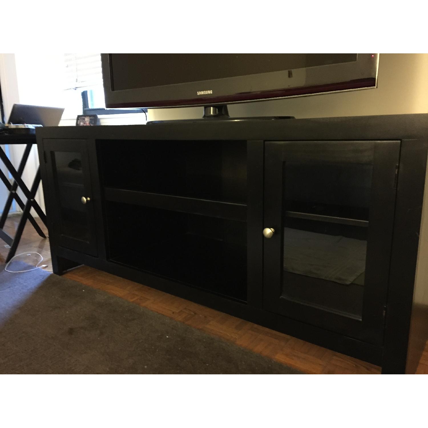 Whalen Furniture Golden Oak Del Mar Entertainment Center - image-3