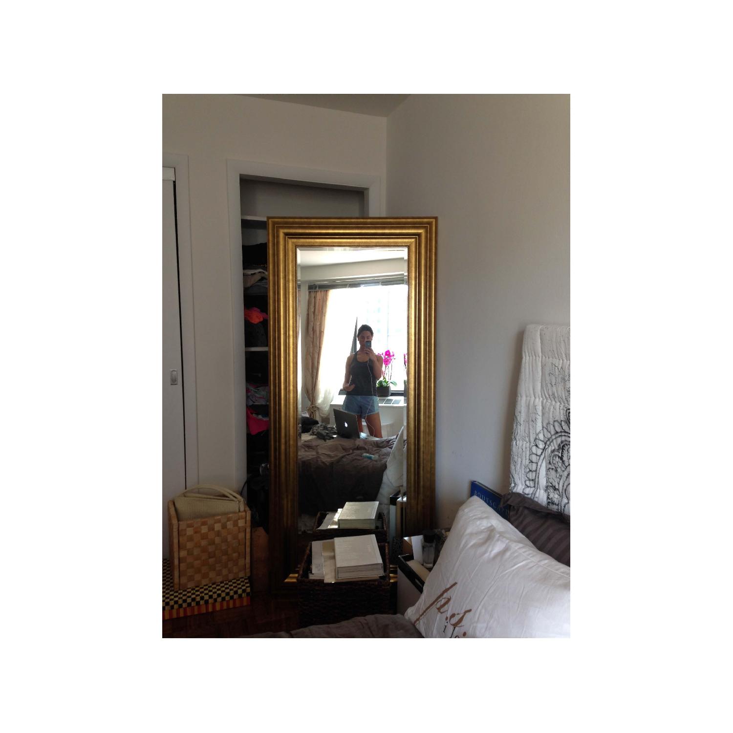 Ikea Levanger Mirror In Gold AptDeco