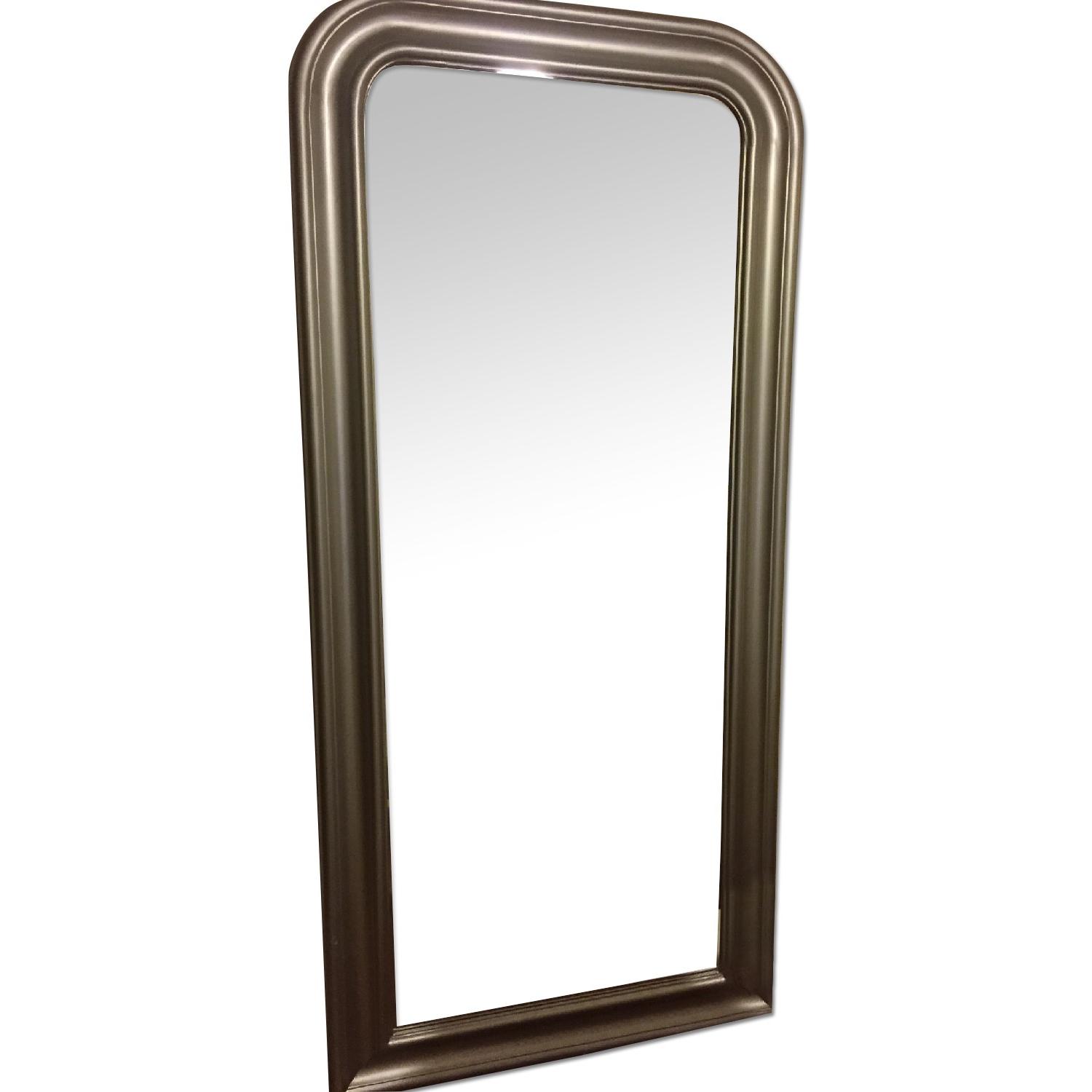 Ikea Silver Songe Floor Mirror - AptDeco