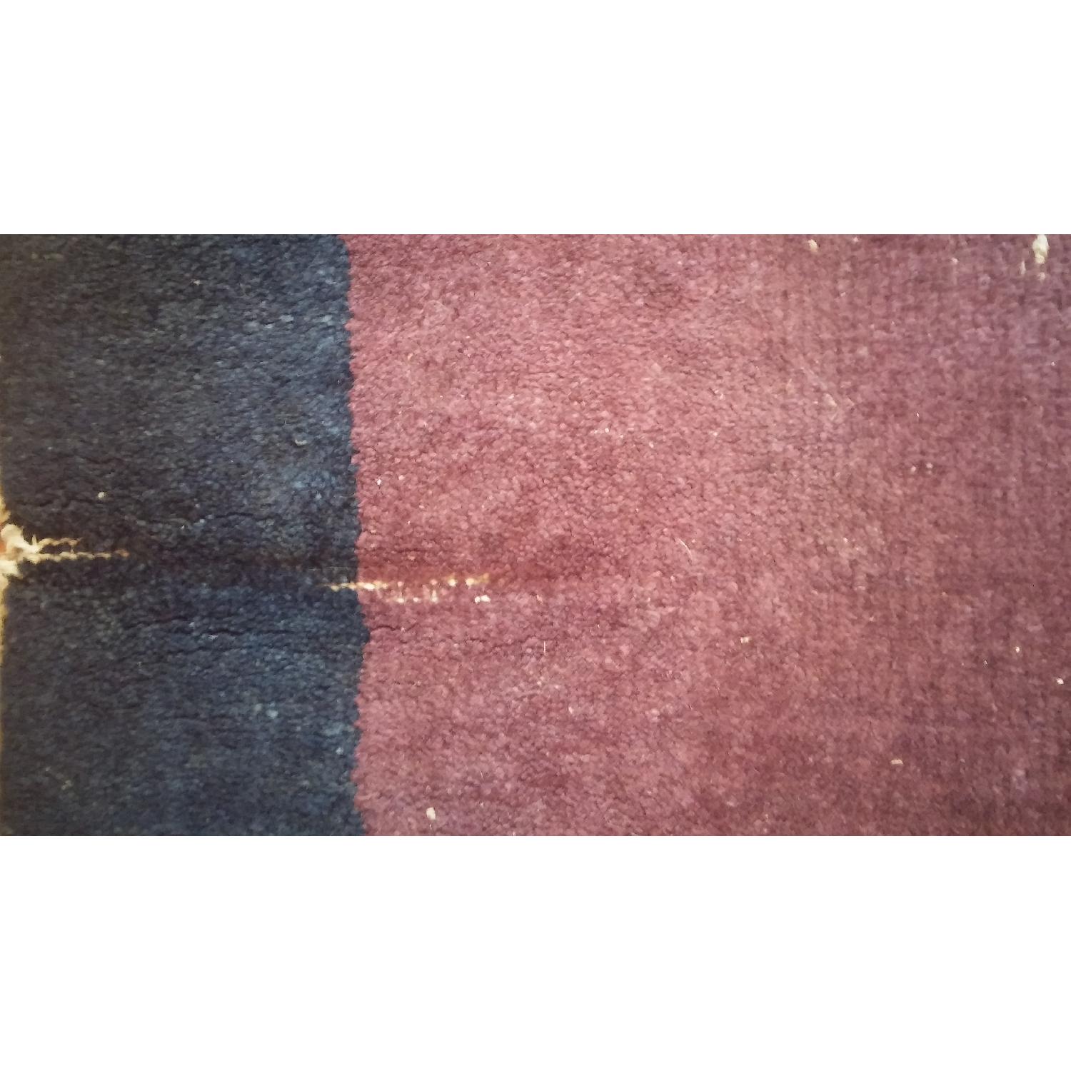 Antique Art Deco Blue Peking Chinese Rug - image-8