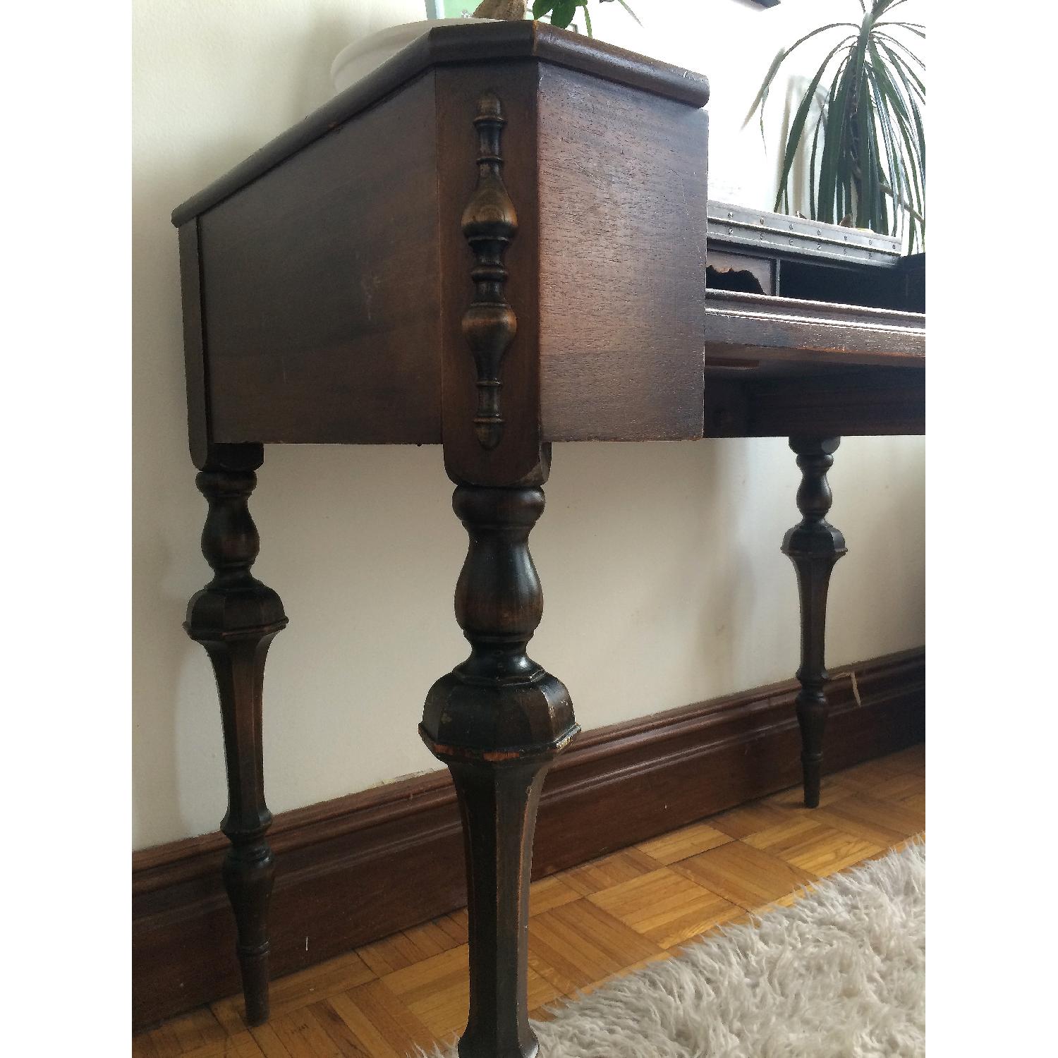 Bay View Furniture Co Vintage Flip-Top Spinet Ladies Desk - image-9