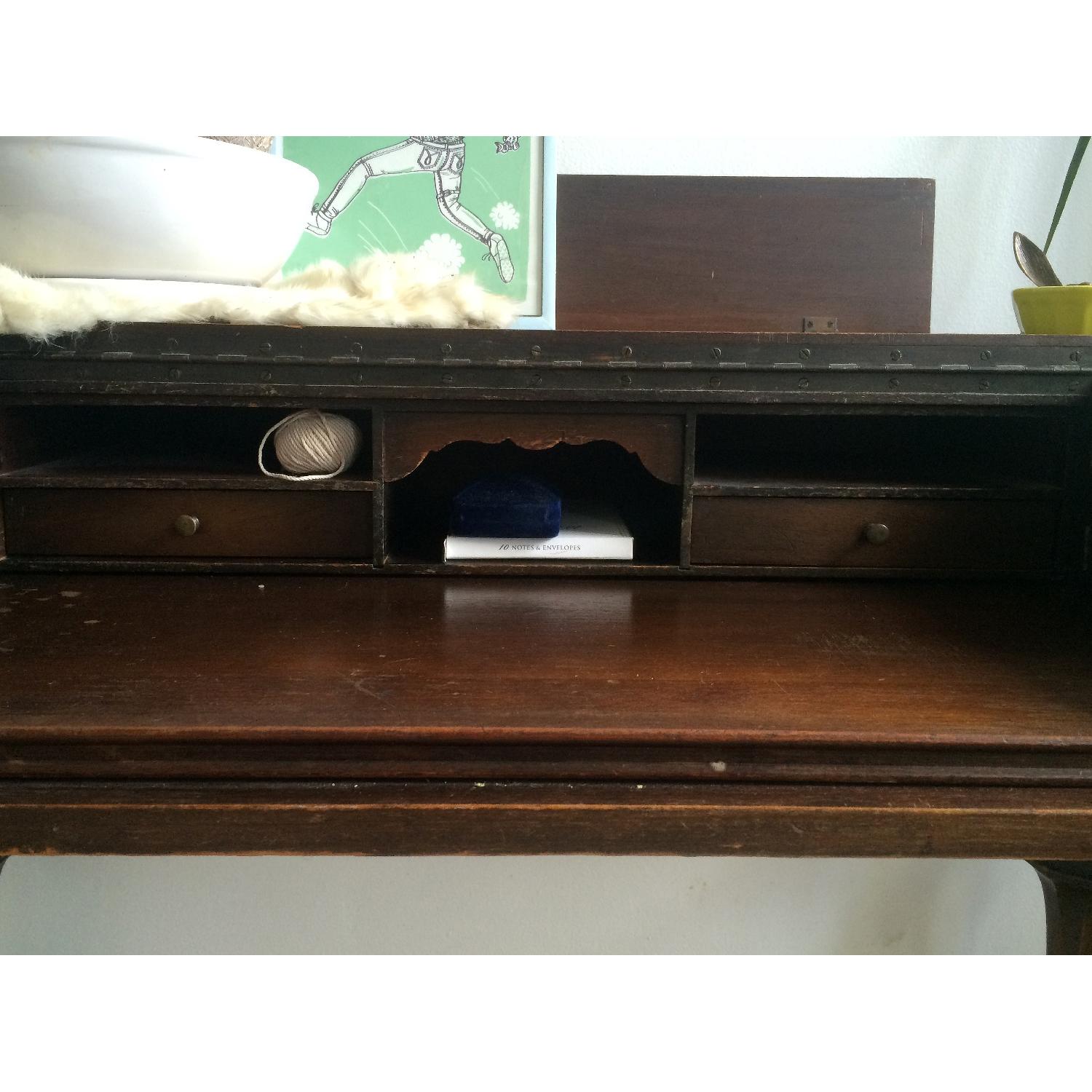 Bay View Furniture Co Vintage Flip-Top Spinet Ladies Desk - image-12