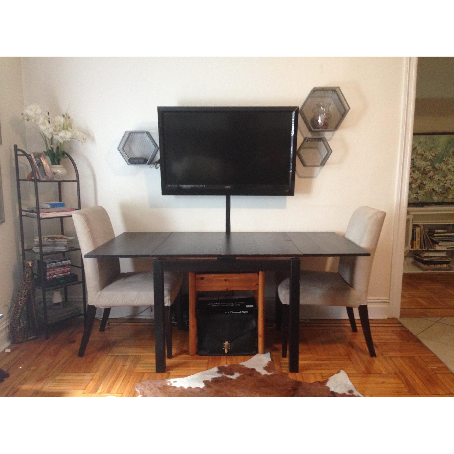 Ikea Bjursta Dining Table w/ 2 Borje Chairs - image-2