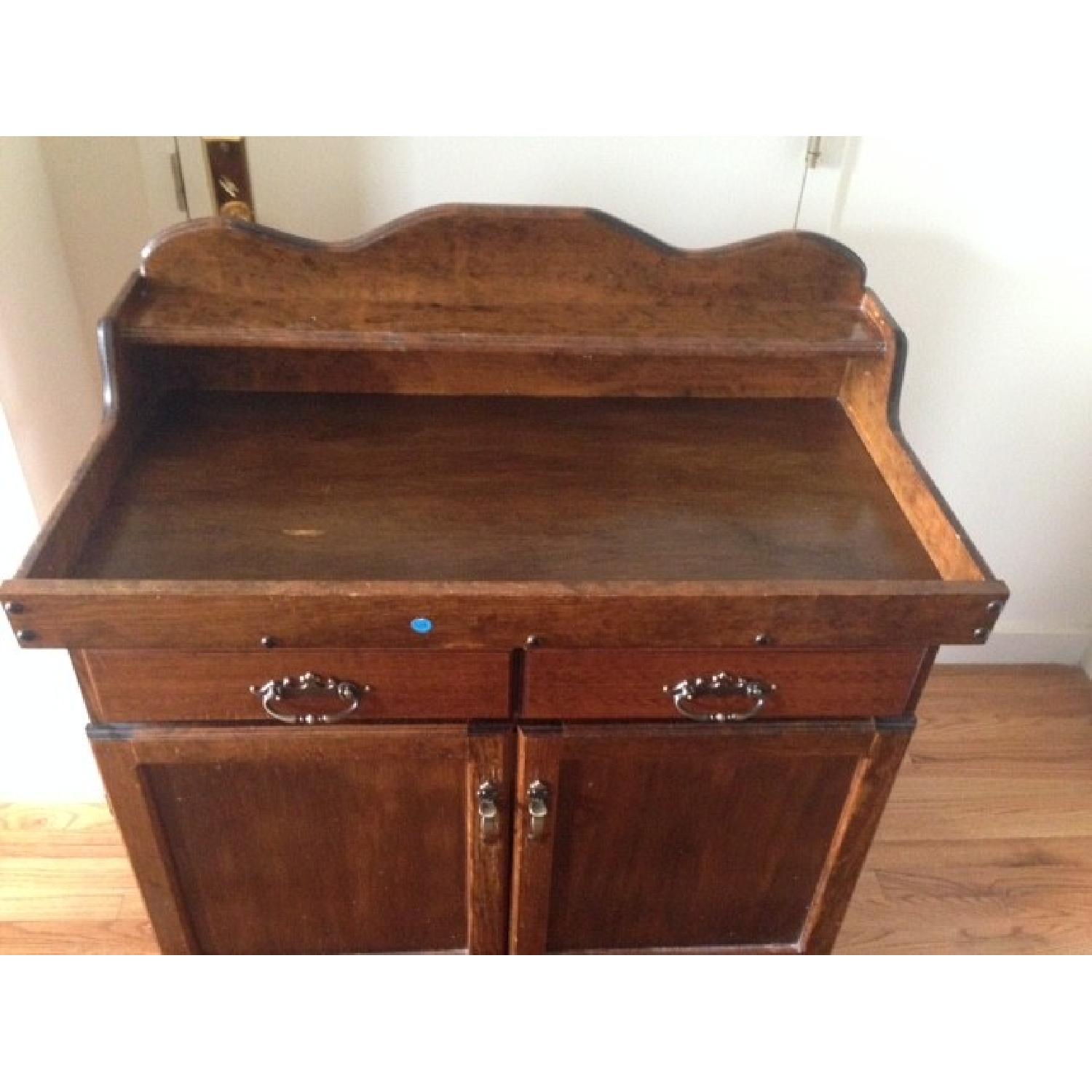 Vintage Solid Wood Baby Changing Table - image-3