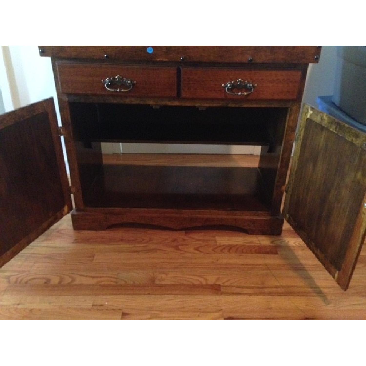 Vintage Solid Wood Baby Changing Table - image-5