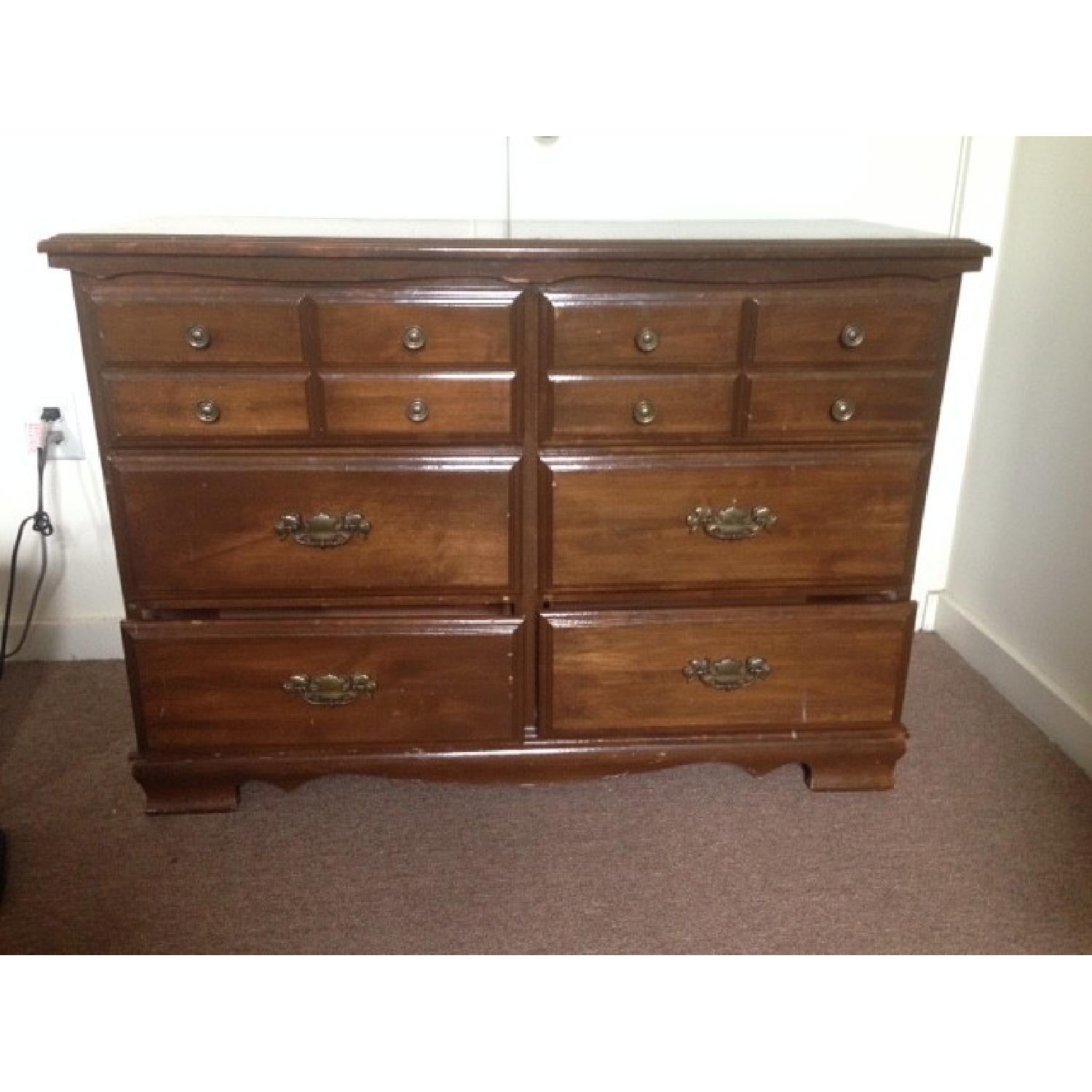 Solid Wood 6-Drawer Dresser - image-1