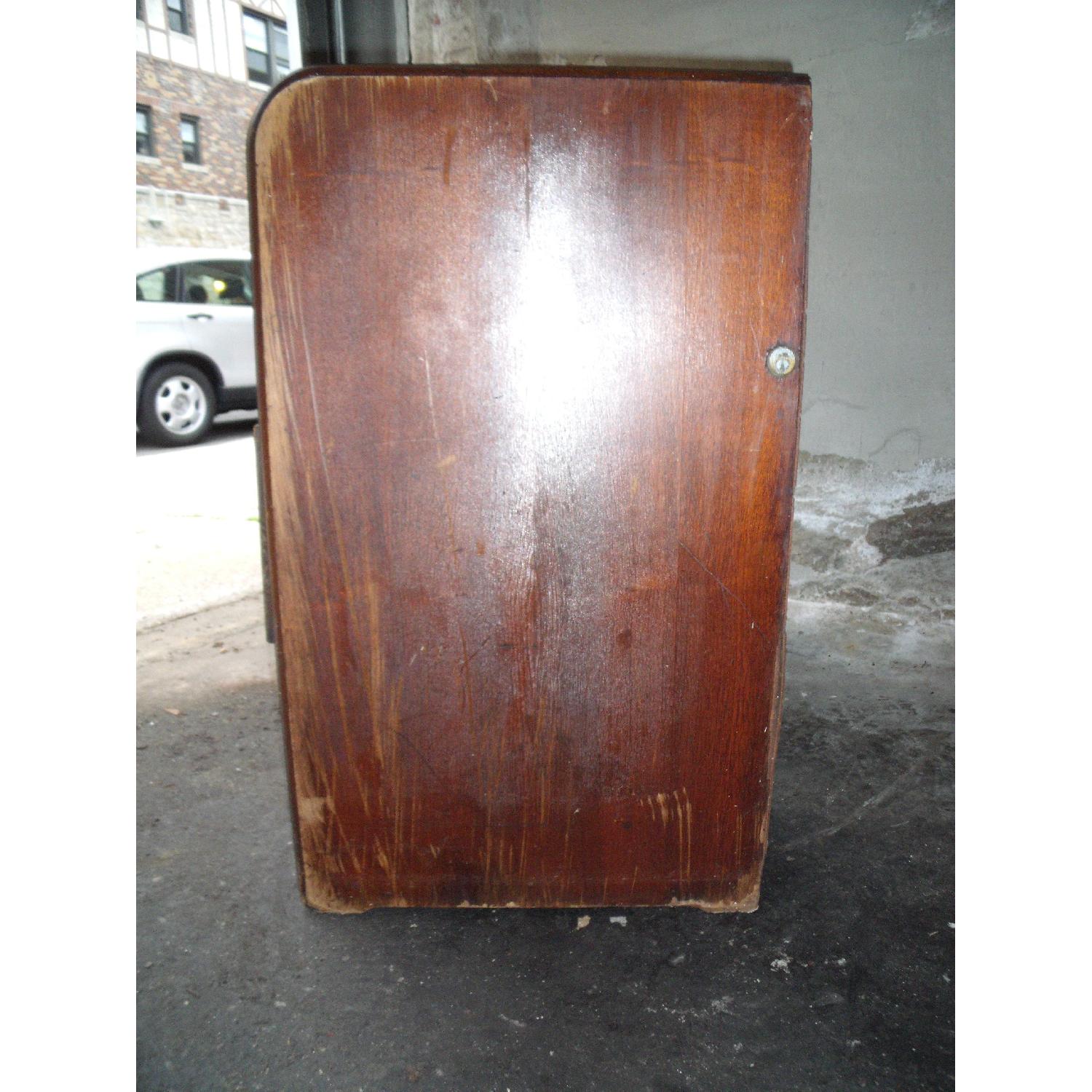 1940's Art Deco Dresser w/ Matching Mirror - image-3