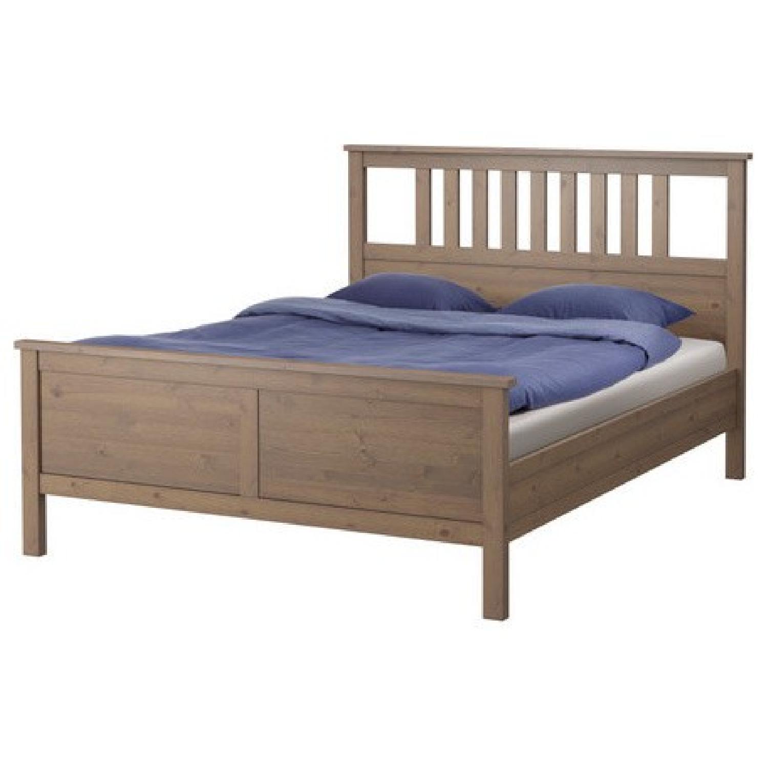 Ikea Hemnes King Size Bed Frame AptDeco