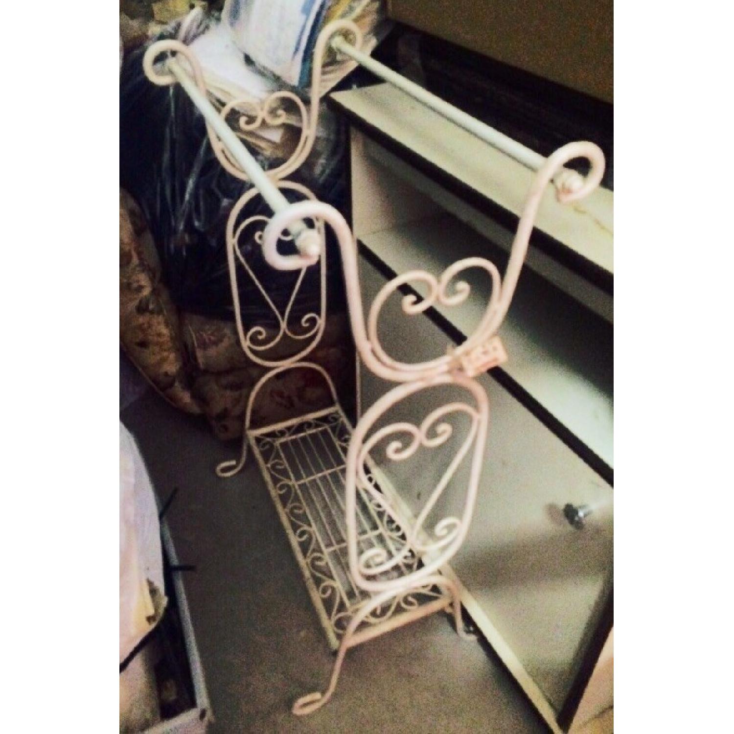 Home Goods Wrought Iron Quilt/Comforter Rack - image-4