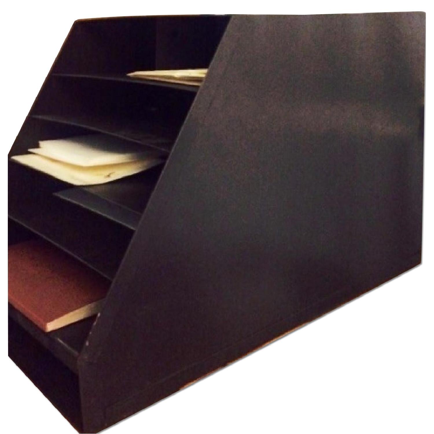 Antique Metal Stationary Rack - image-0