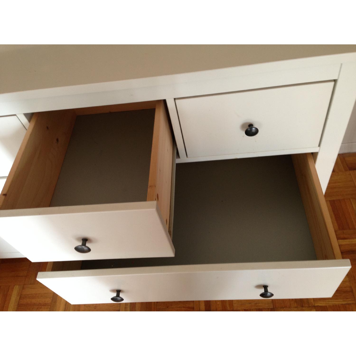 Ikea Hemnes White 8-Drawer Dresser - image-2