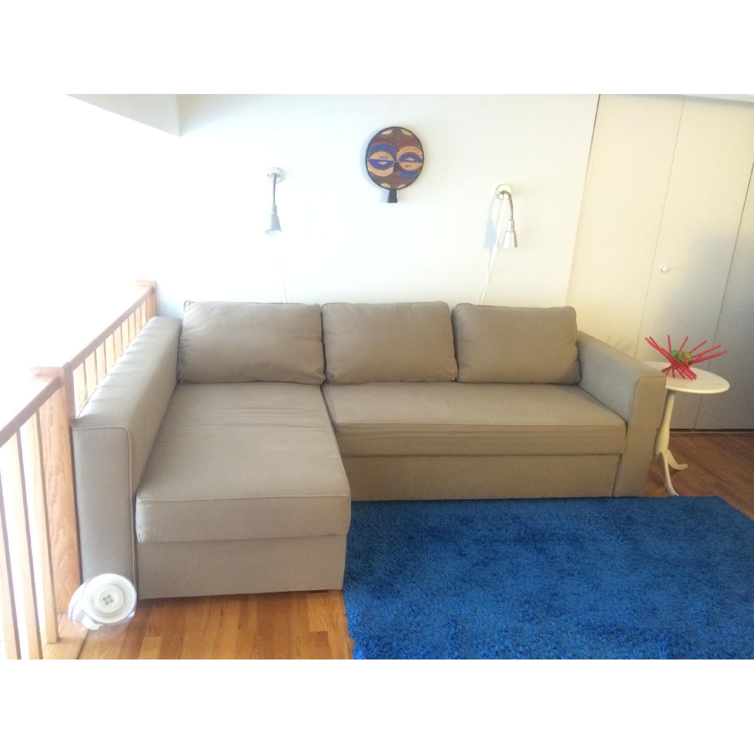 Ikea Friheten Sofa Bed w/ Chaise AptDeco