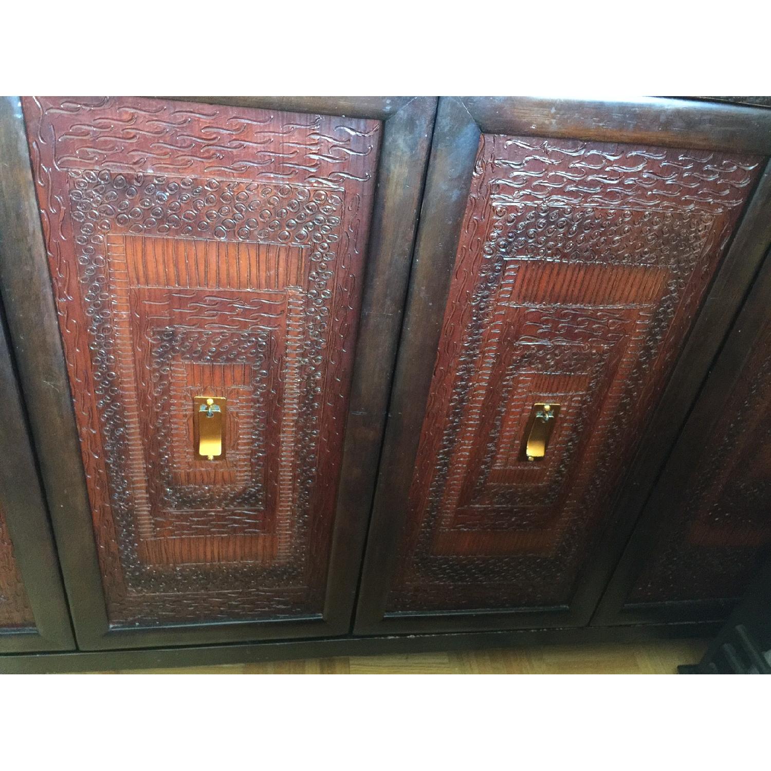 Pier 1 Terracotta TV Stand - image-4