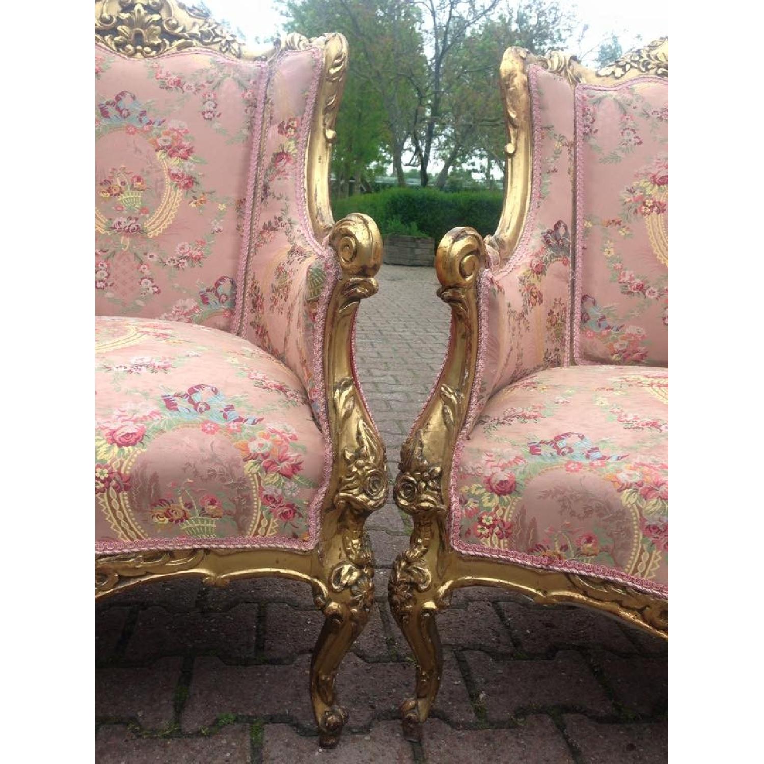 Louis XVI Sofa + 4 Chairs - image-7
