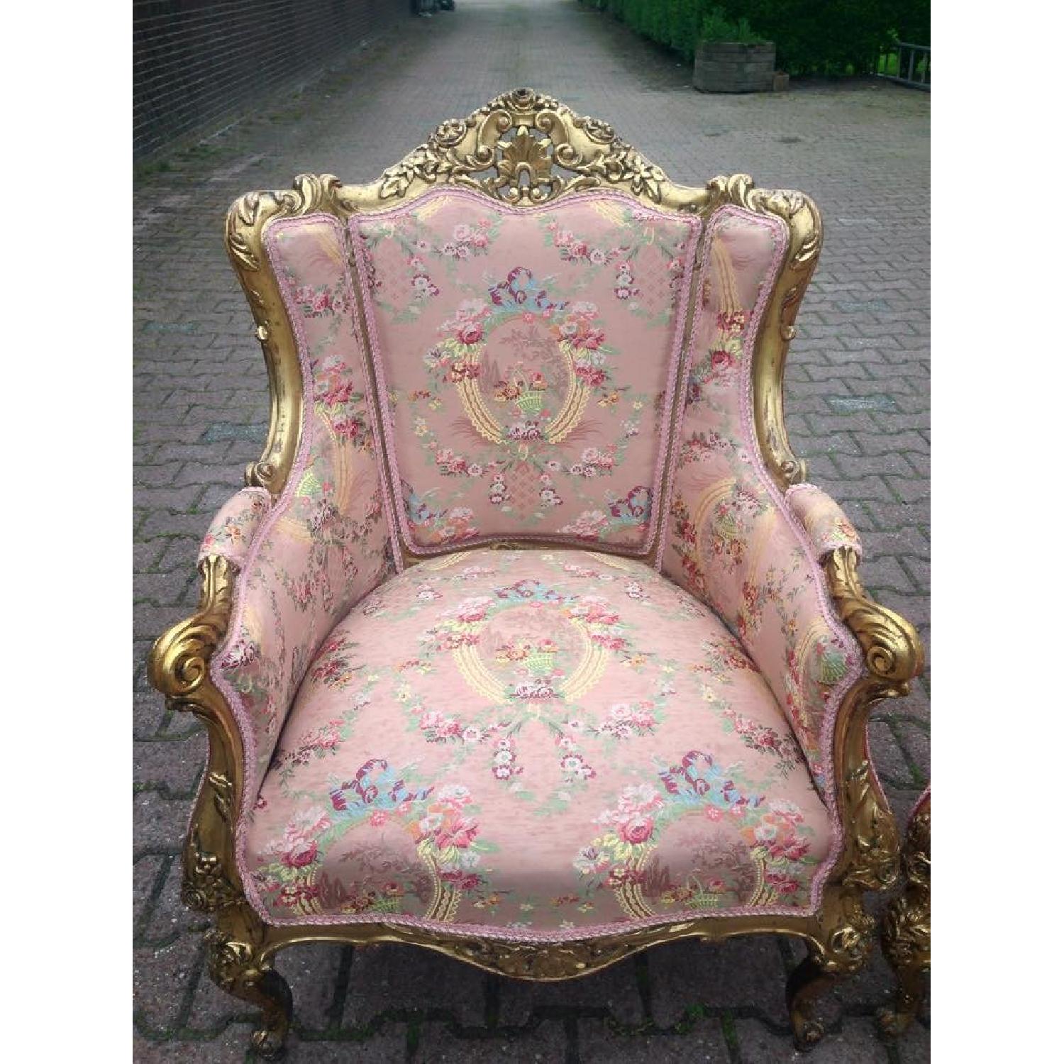 Louis XVI Sofa + 4 Chairs - image-9