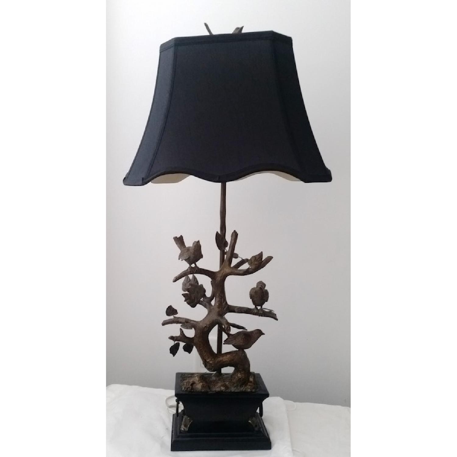 Horchow Bird & Branch Table Lamp - image-1