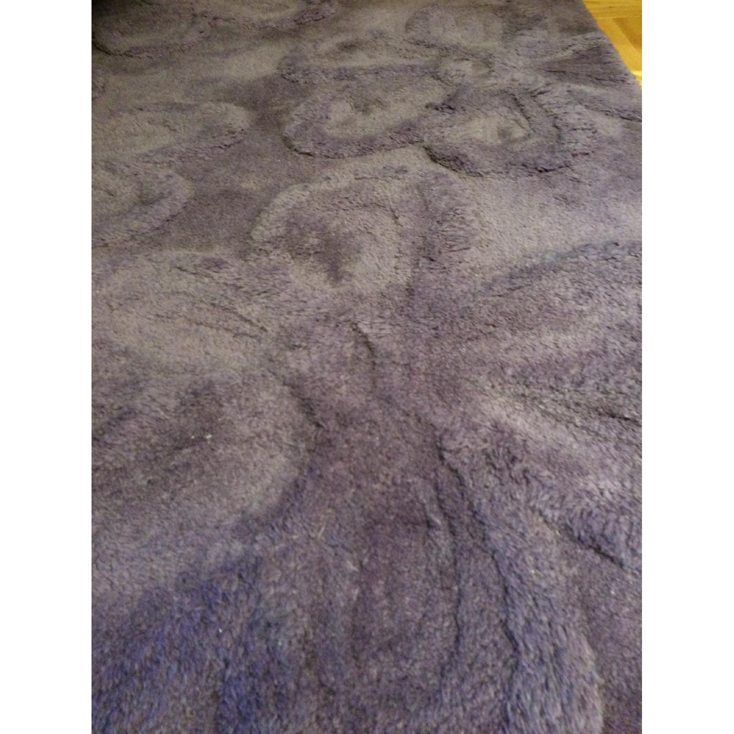 Purple Flower Rug - image-1