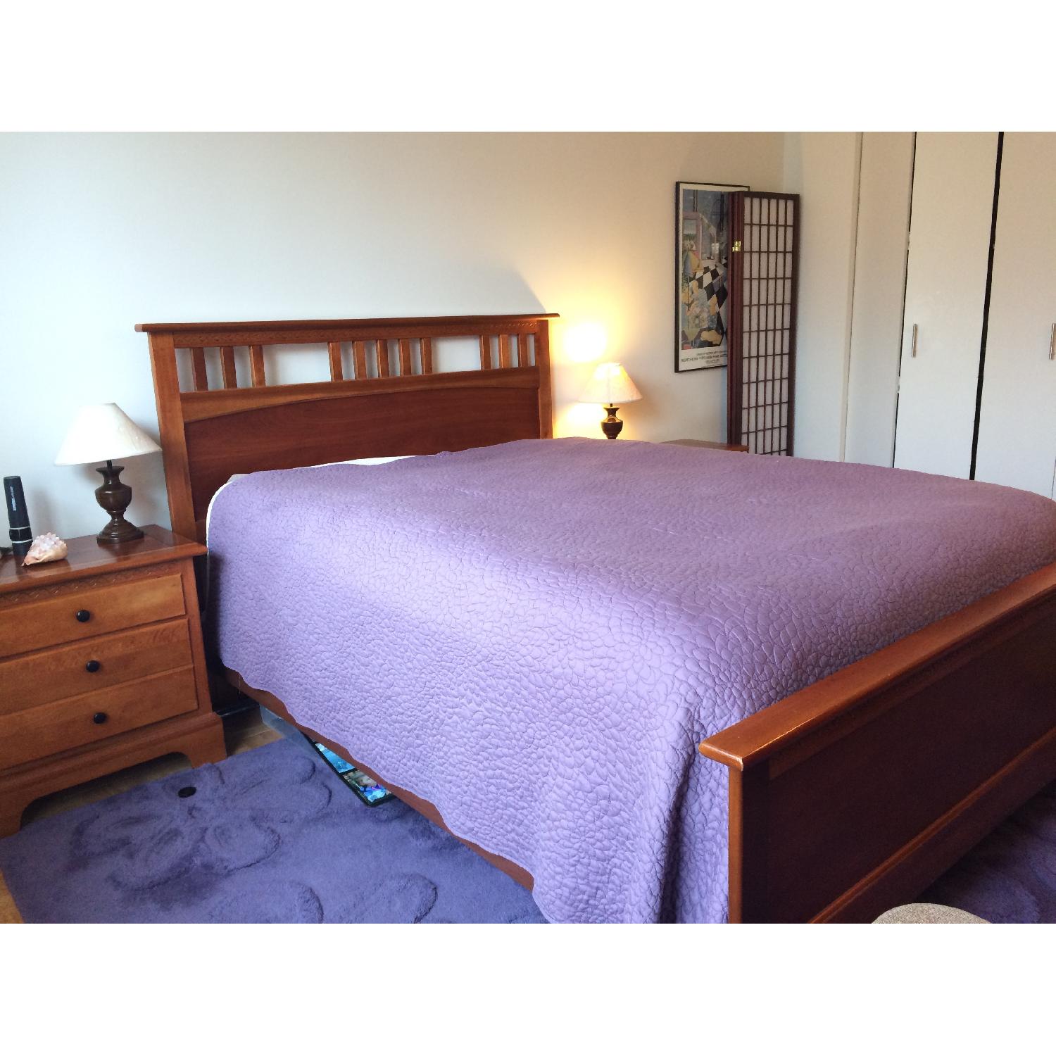 Purple Flower Rug - image-2