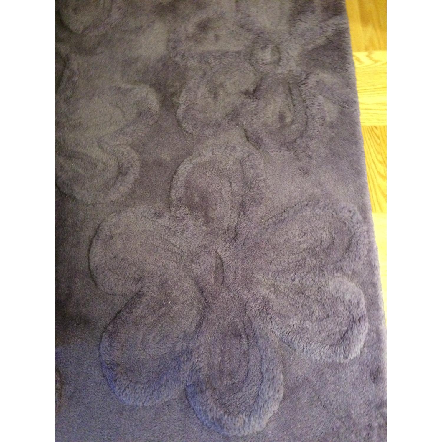 Purple Flower Rug - image-3