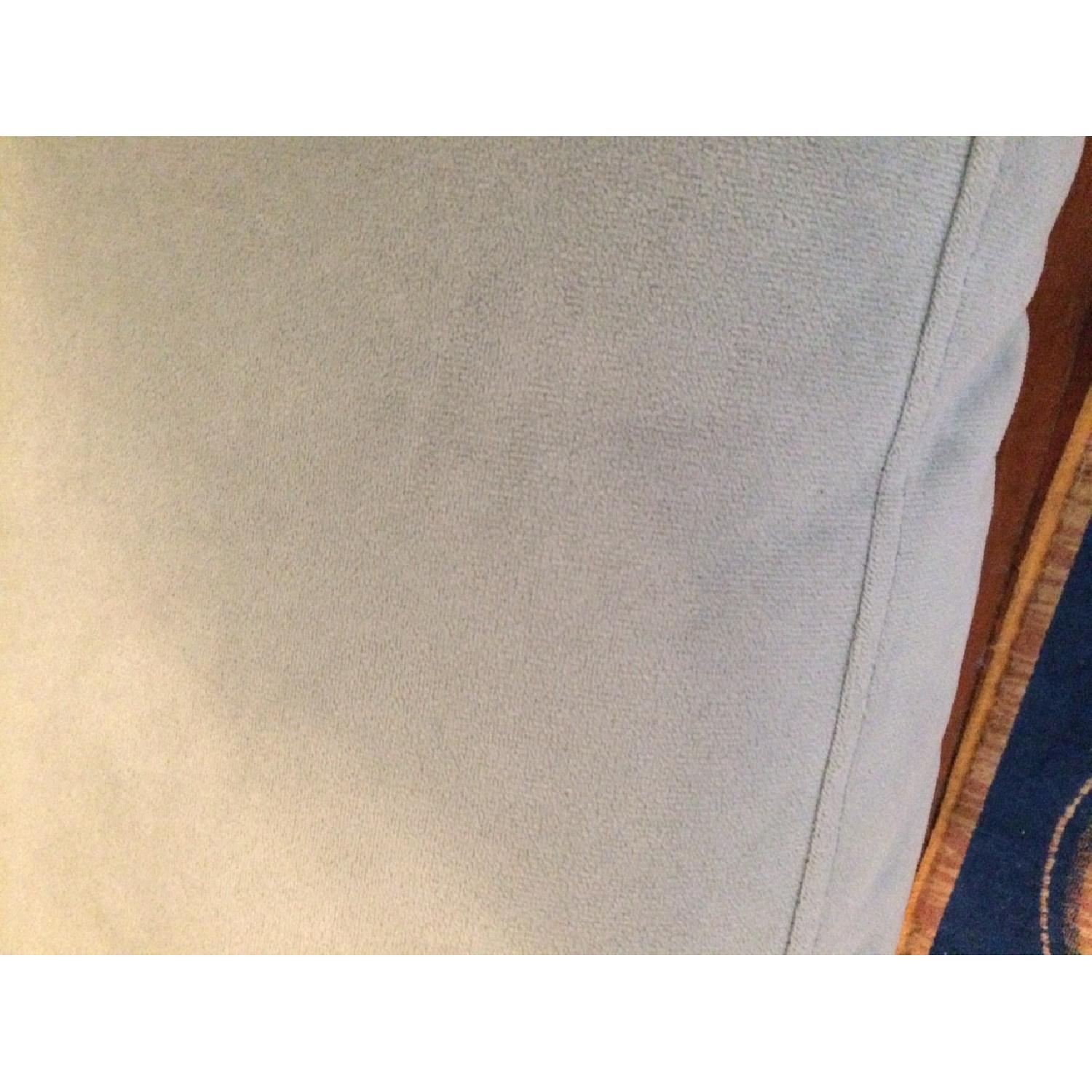 Macy's Blue Velvet Tufted Sofa - image-6