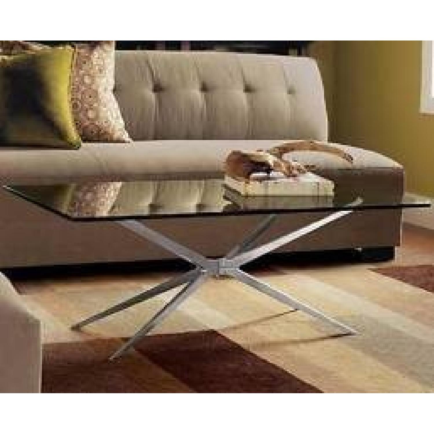 Crate & Barrel Aviator Coffee Table - image-1
