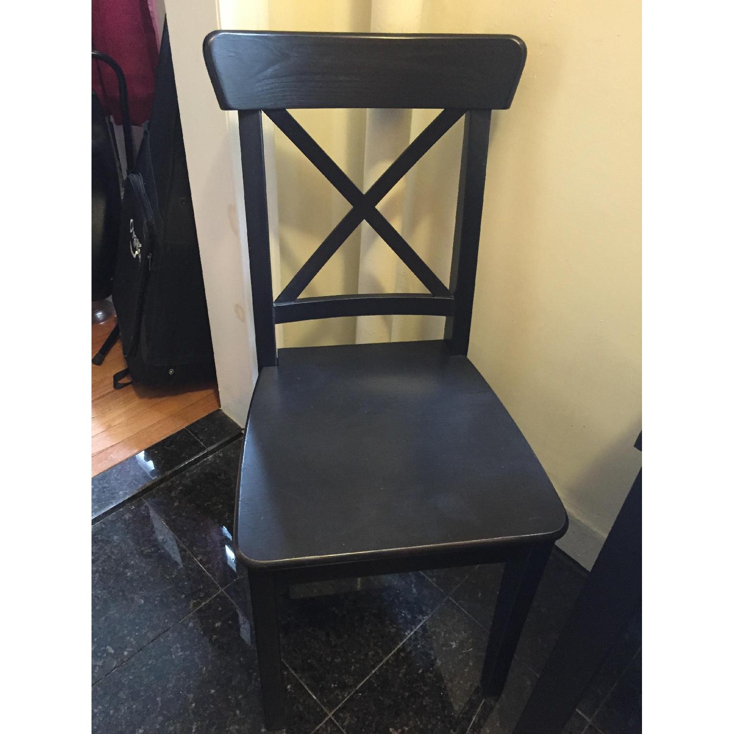 Ikea Expandable Dining Table w/ 2 Chairs - image-6