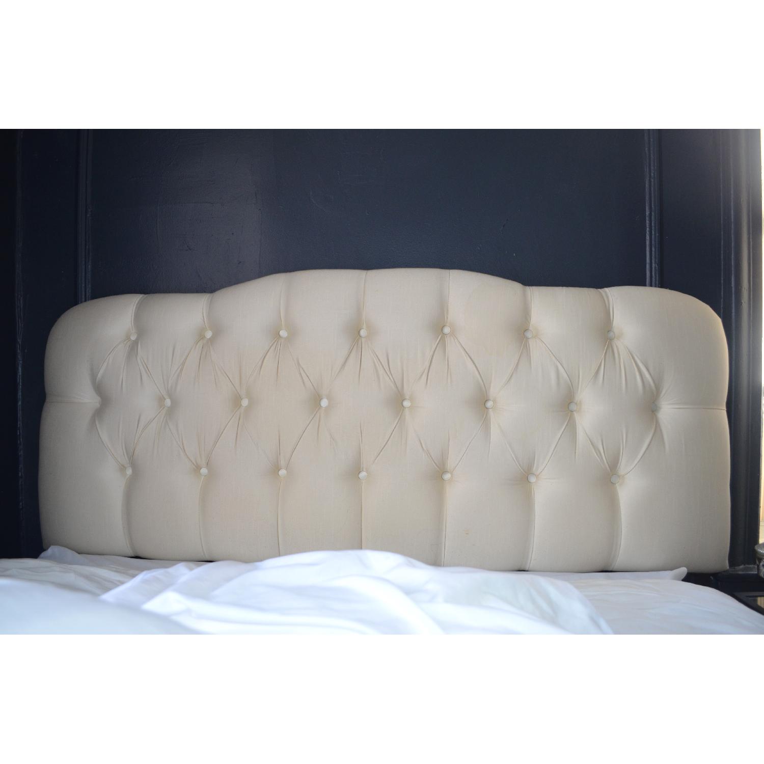 Queen Tufted Headboard AptDeco
