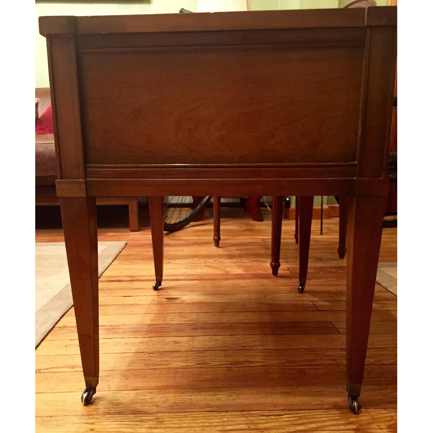 Antique Side Table w/ Drawer - image-1