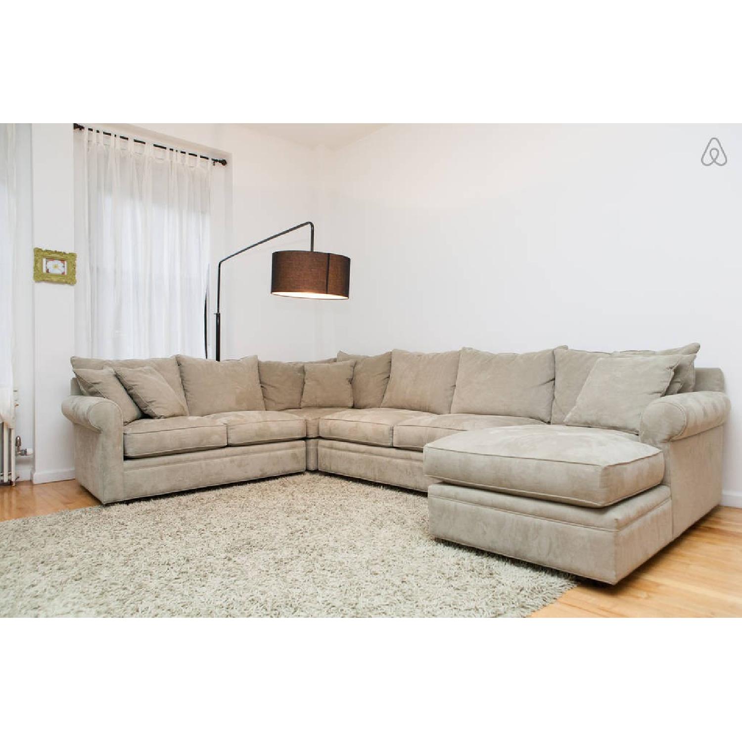 Macy's Doss Fabric Microfiber Sectional - image-1