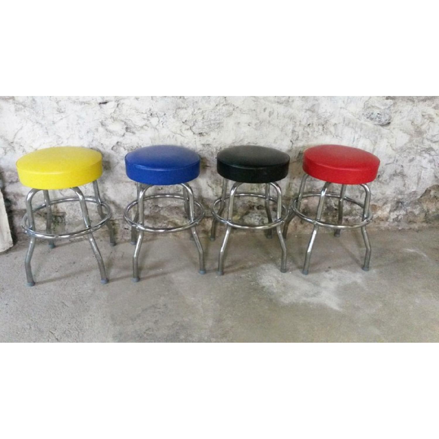 Colorful Bar Stools - Set of 4 - image-1