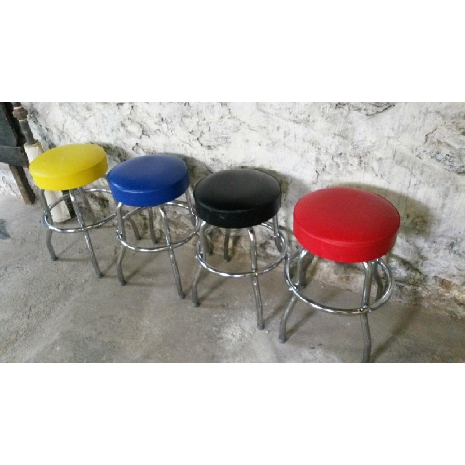 Colorful Bar Stools - Set of 4 - image-4