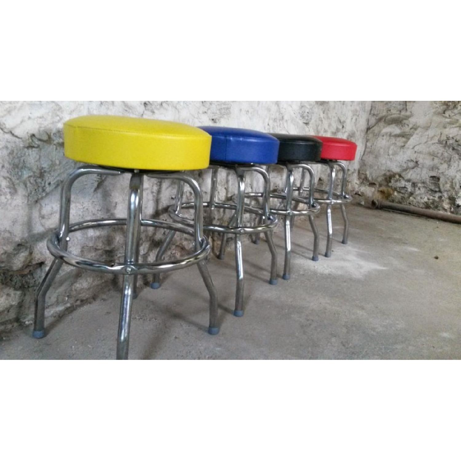 Colorful Bar Stools - Set of 4 - image-8