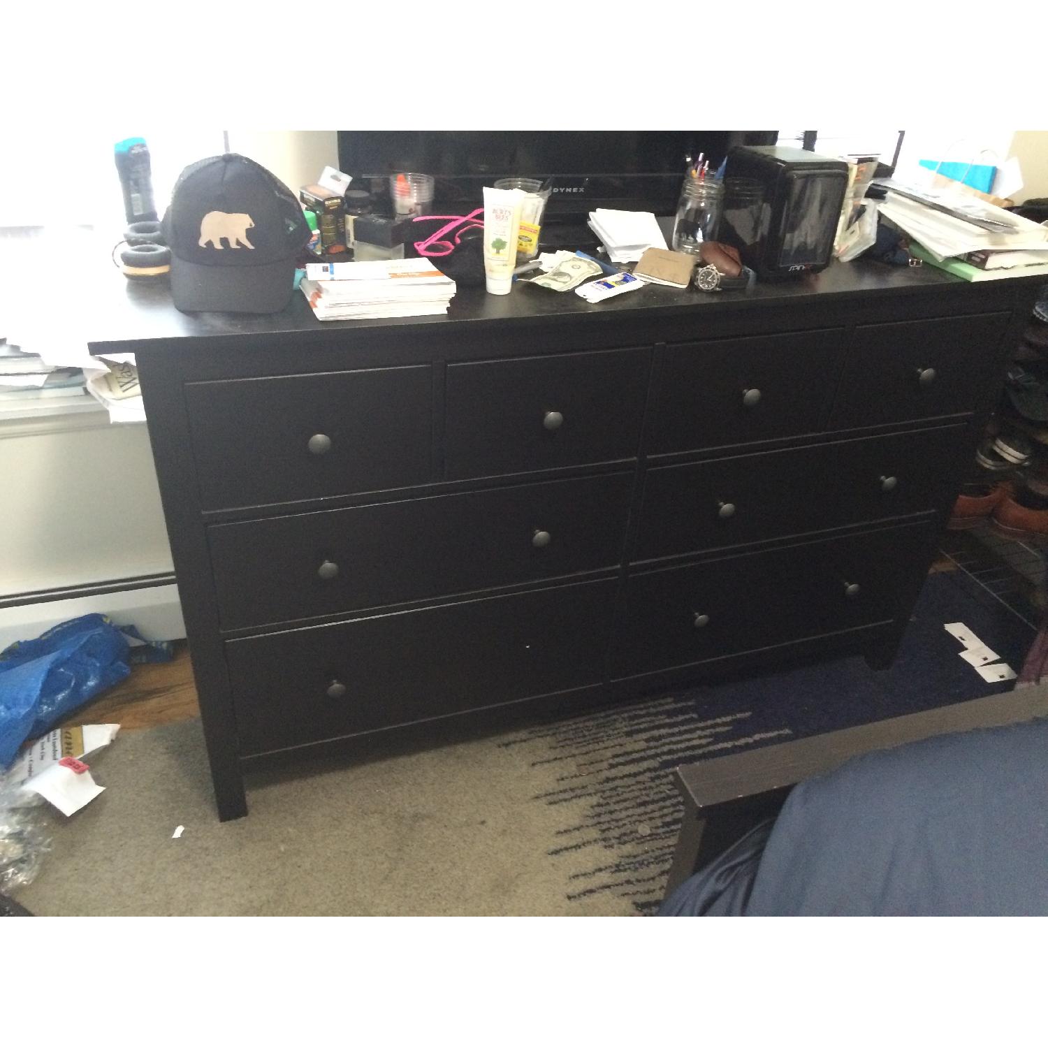 Ikea 8-Drawer Wooden Dresser - image-1