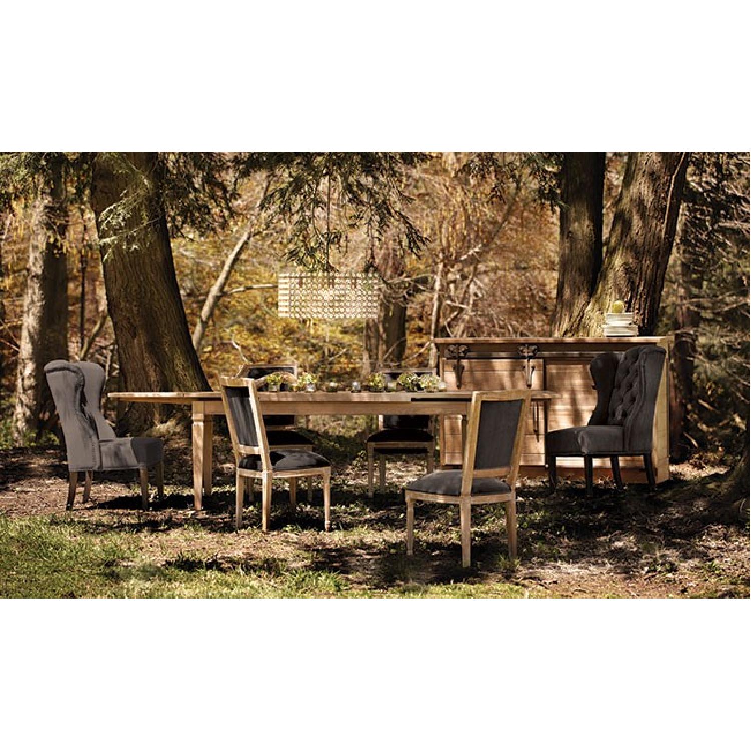 Arhaus Luciano Rectangle Dining Table With Refectory Leaves AptDeco