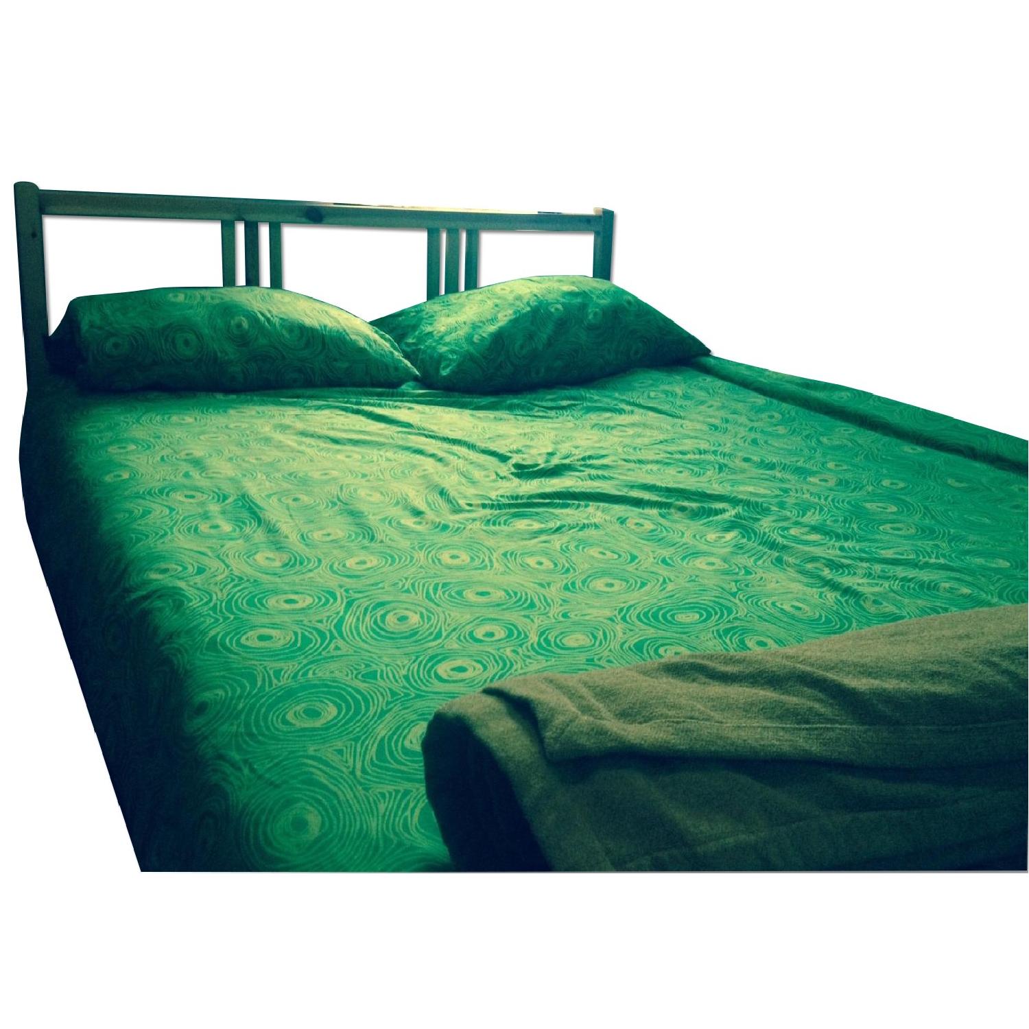 Ikea Fjellse Full Size Bed Frame AptDeco