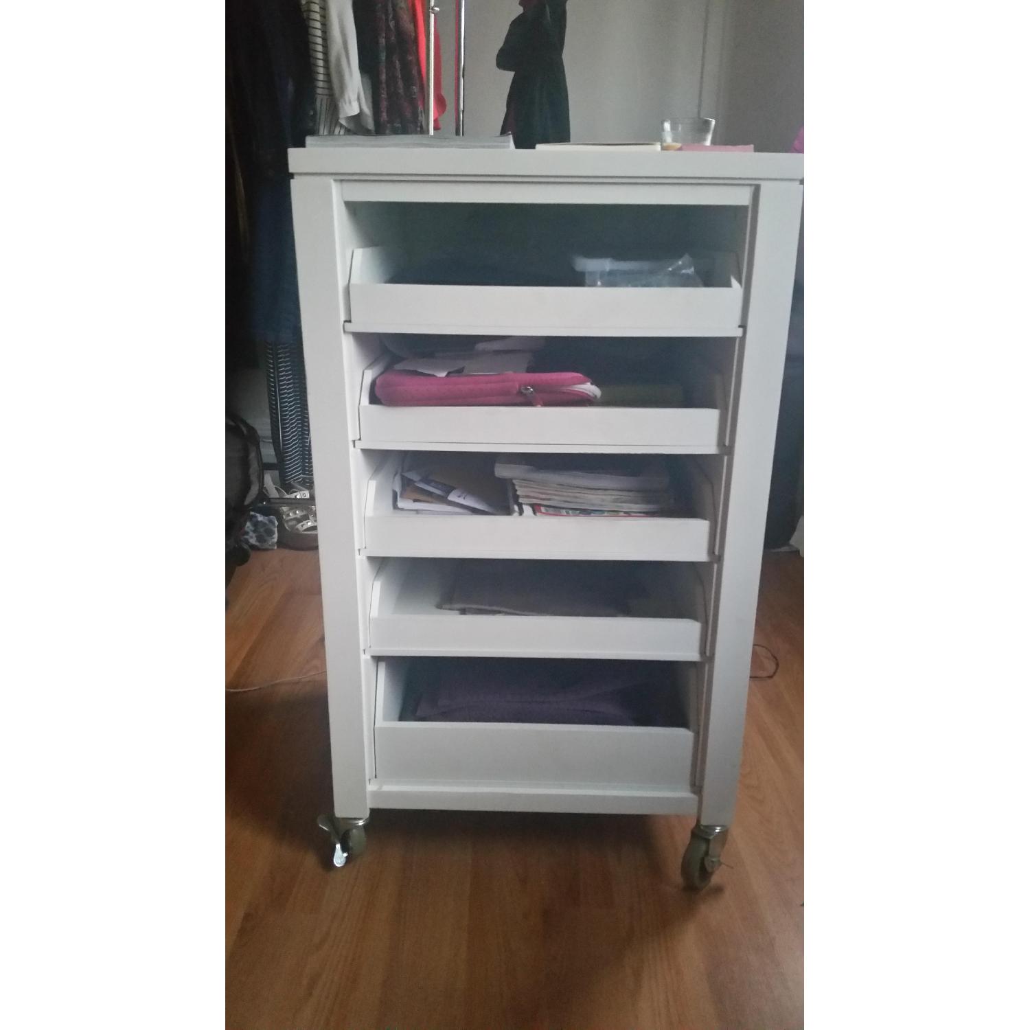 Martha Stewart Living Craft Space Cart w/ Pull-Out Trays - image-1